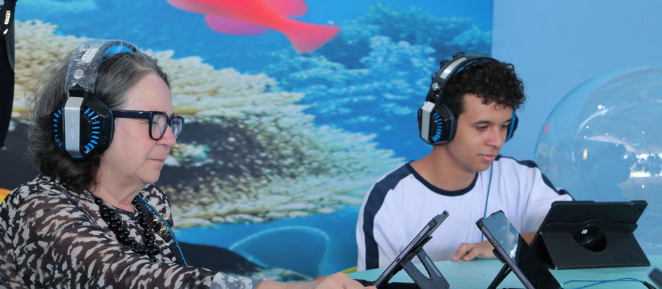 Formatura dos Núcleos WIT e Sala Maker reúne 1.500 alunos em experiência tecnológica inspirada no “Fundo do Mar”, em Barueri.