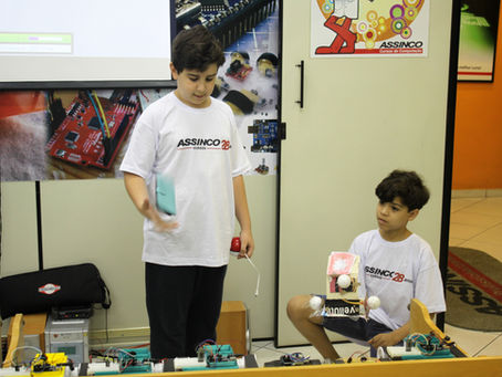 Vejam as fotos dos melhores momentos
do 2º Torneio de Robótica ASSINCO