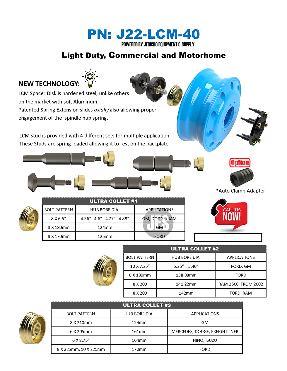 Thumbnail: LIGHT-COMMERCIAL TRUCK MOTORHOME WHEELS