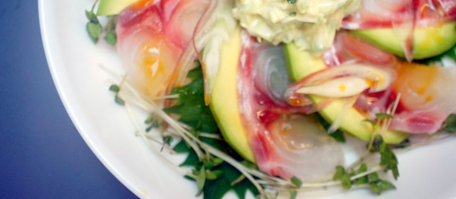 「メバルポキ丼」