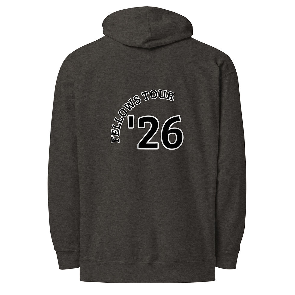 Thumbnail: Unisex Fellows Tour '26 Hoodie