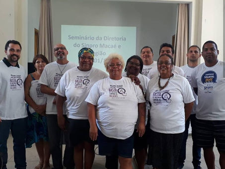Muito obrigado por tudo, Sinpro Macaé e Região!
