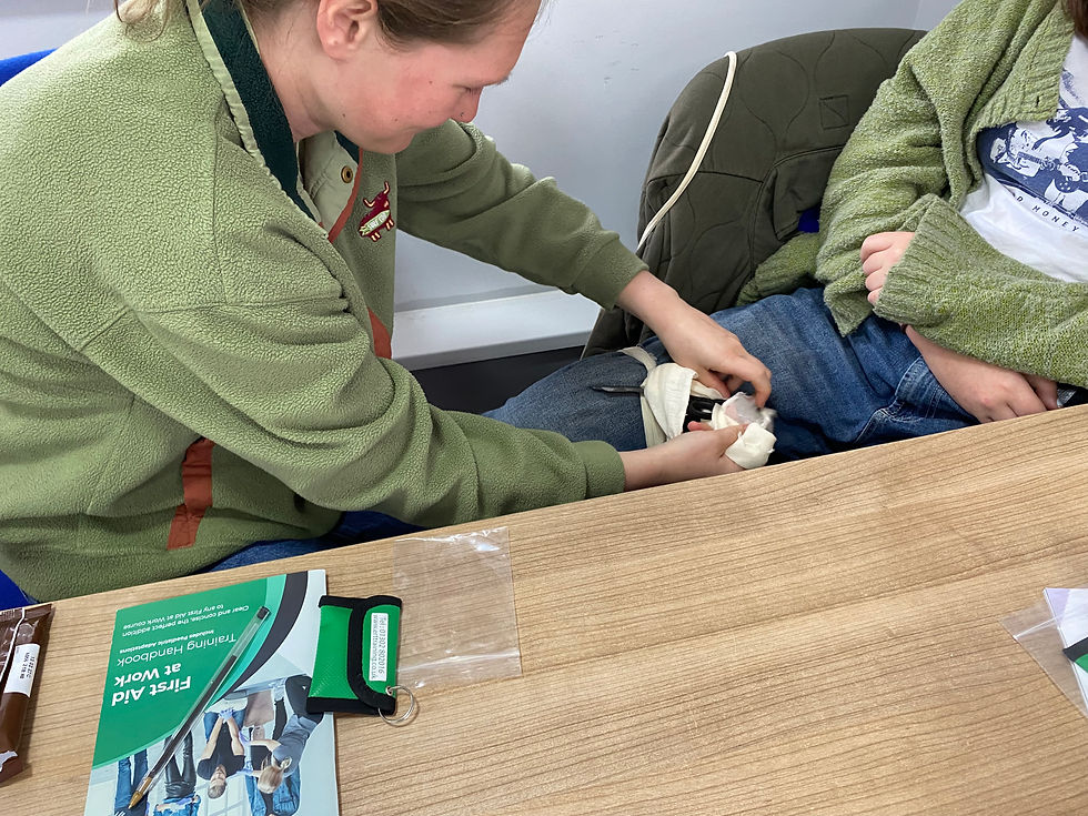 First Aid at Work course in Doncaster www.ertraining.co.uk