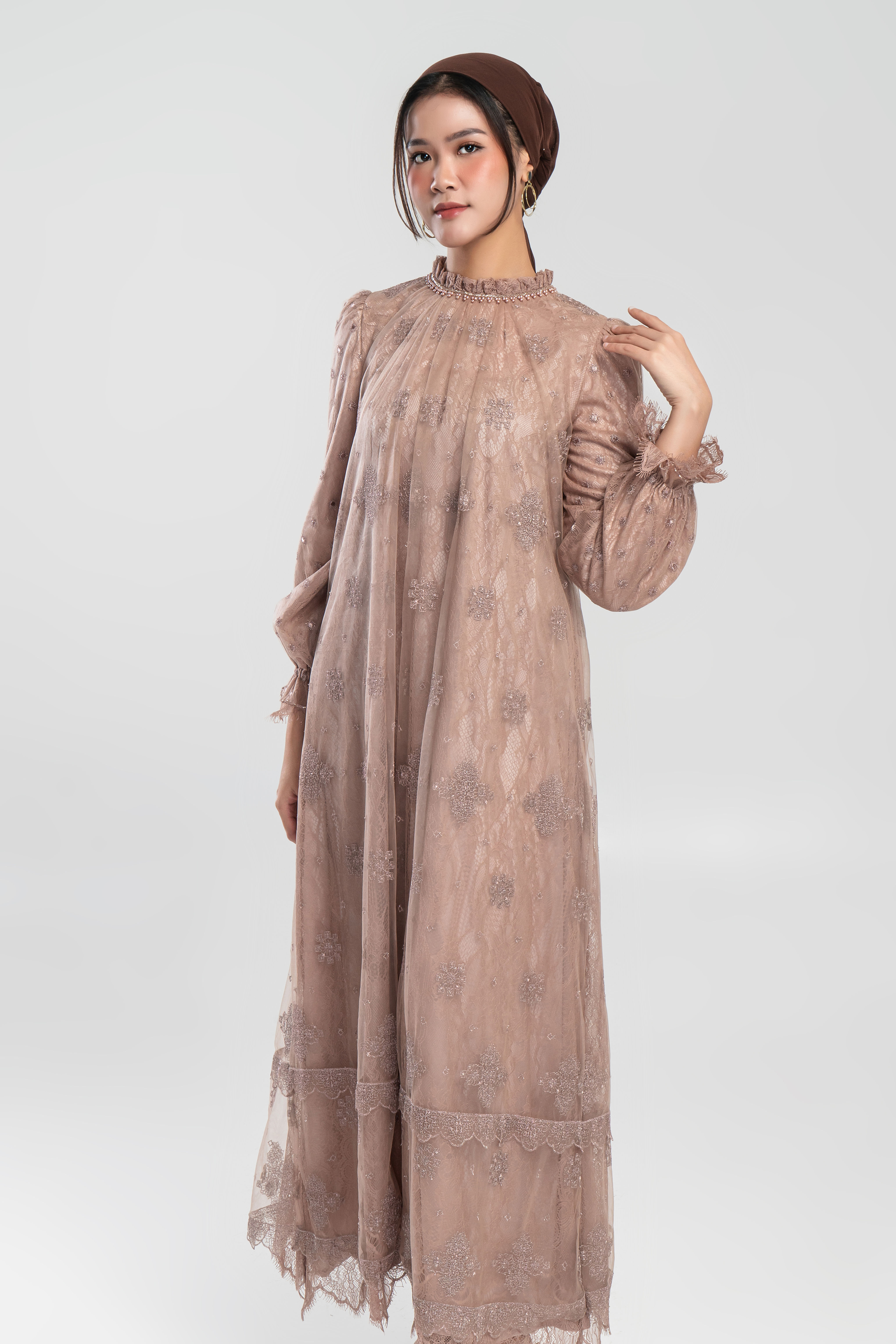 Zamirah Dress Brown