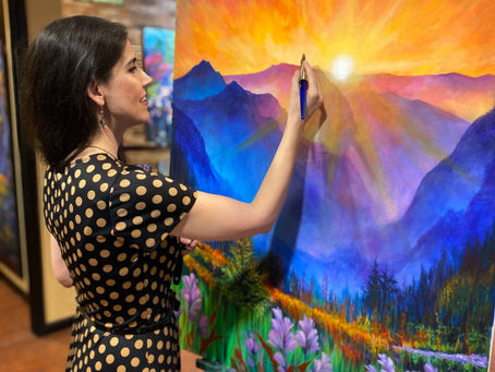 "Brilliance" Acrylic on Canvas