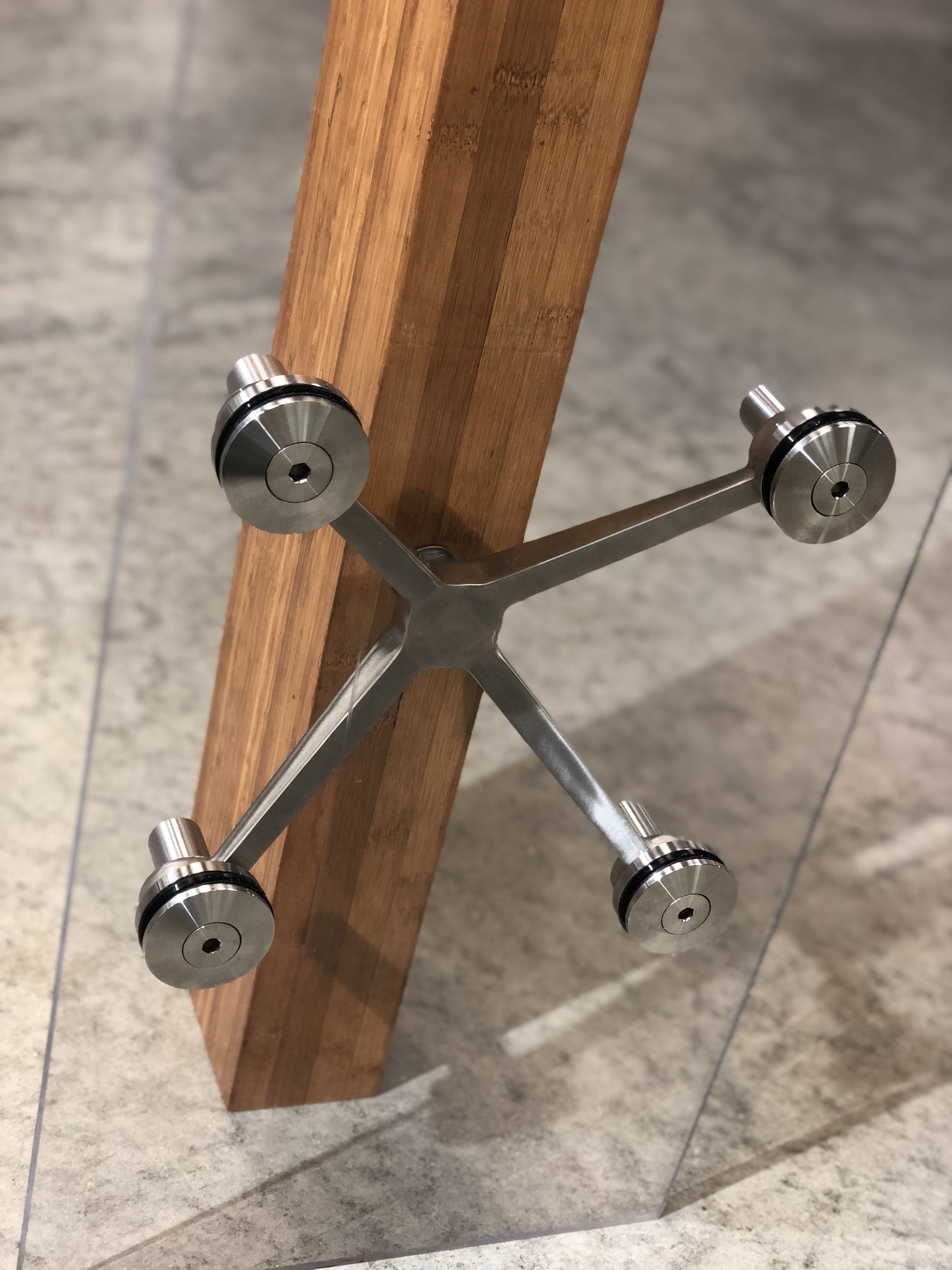 ReNüTeq Glaz Series Spider Connected Glazing