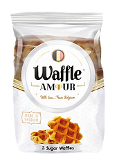 CK/002 Waffle Amour 5 Sugar Waffles x 12