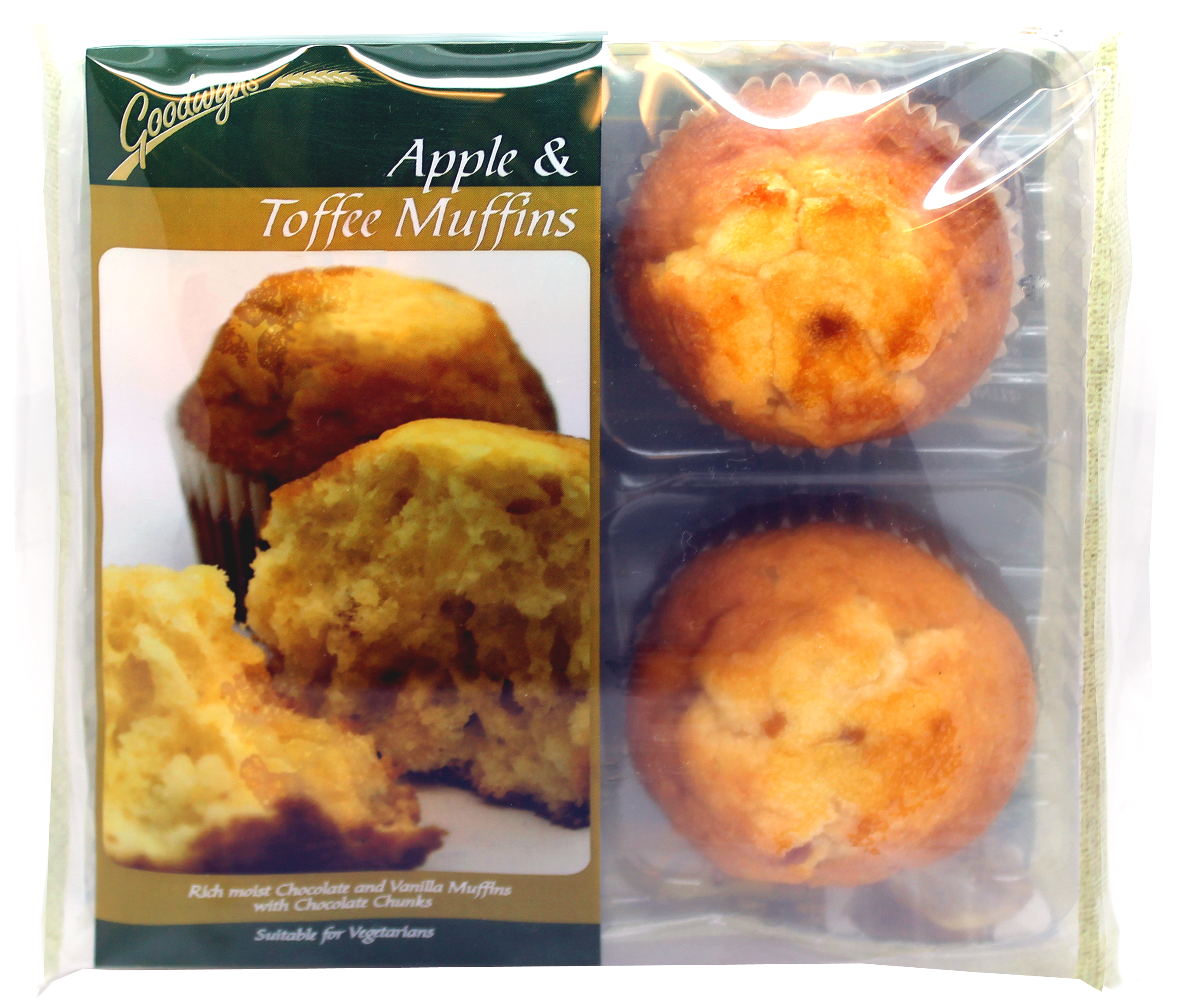 CK 279 Apple & Toffee Muffins 4pk