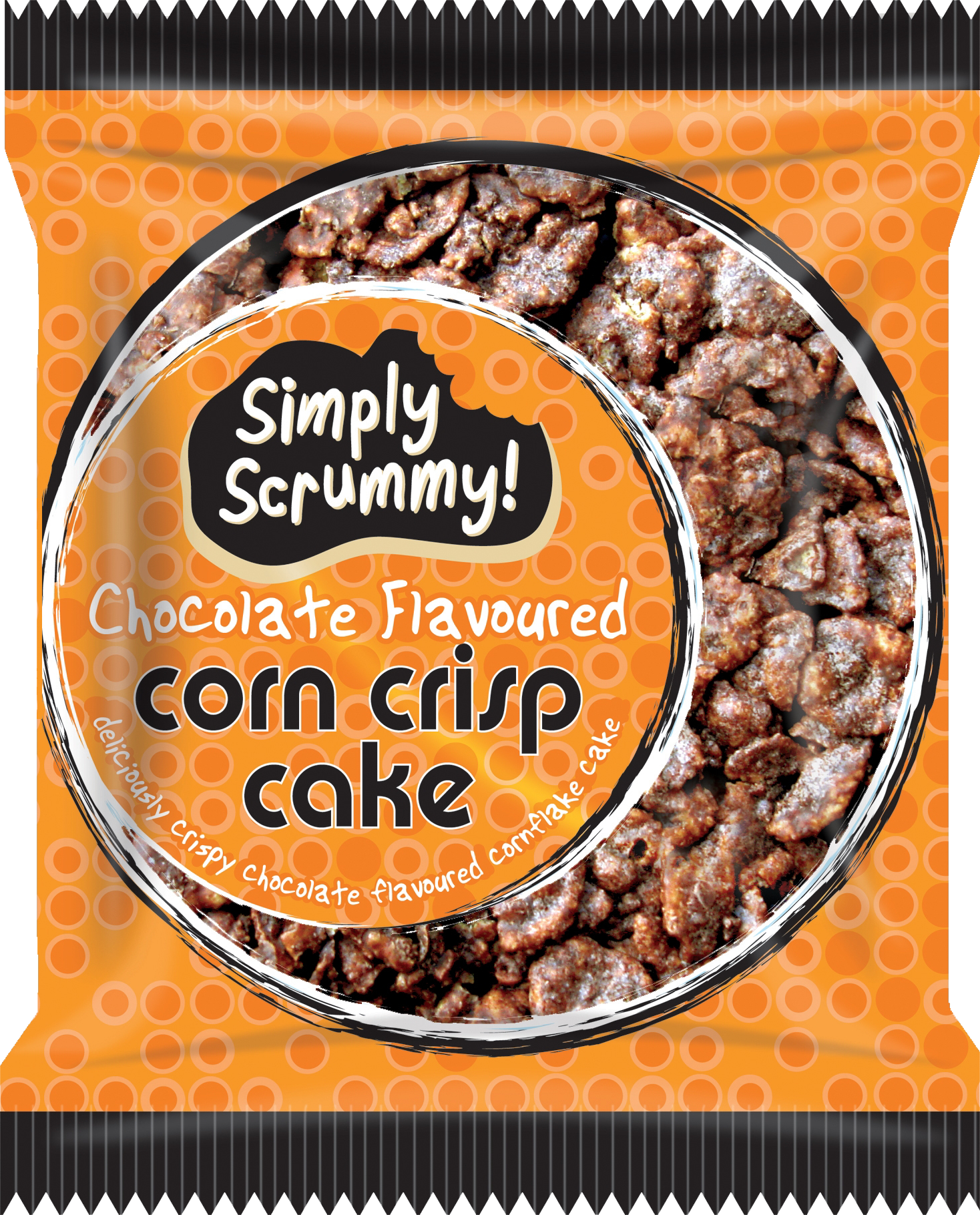 SS 069 Choc Corn Crisp Cake