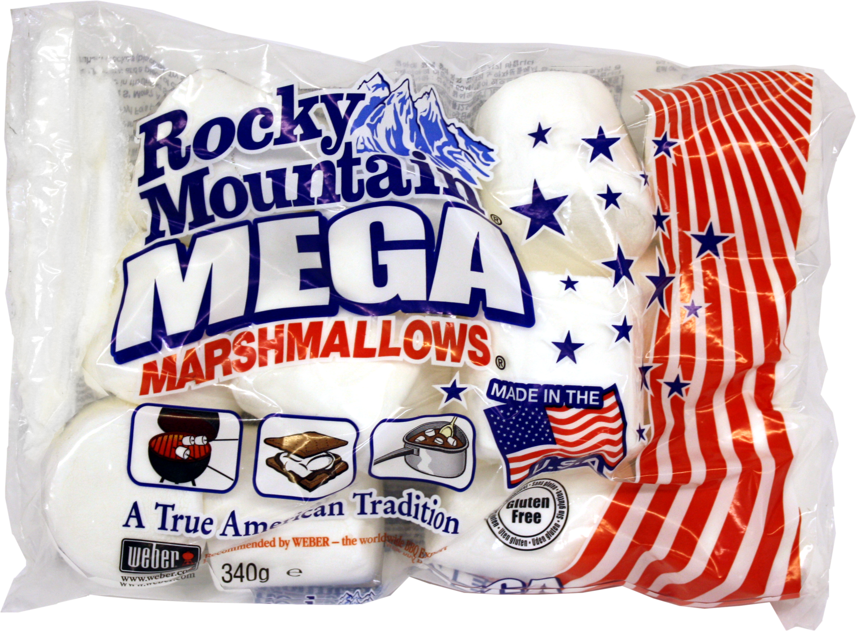 CON 054 Rocky Mountain Mega Mallows 340g
