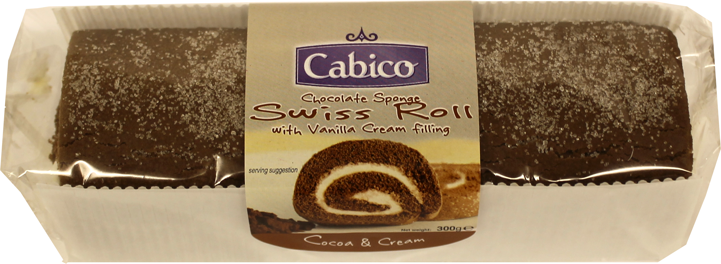MIS 091 Choc & Cream Swiss Roll 300g