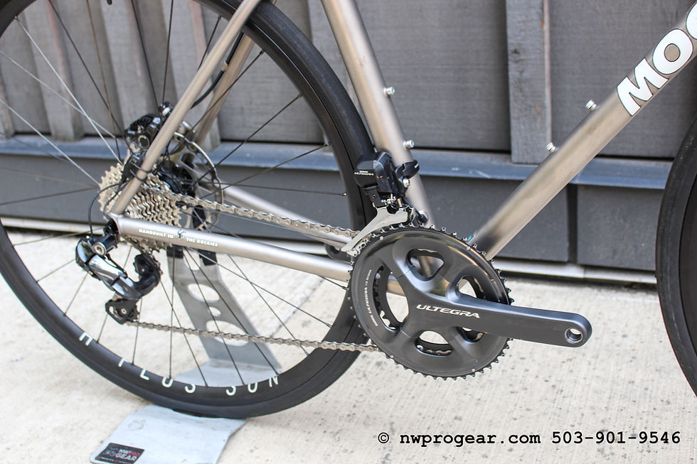 Thumbnail: Moots Vamoots Ti Dreambike!  Enve, Di2 2x11, Chris King, Hydros 52cm/Small