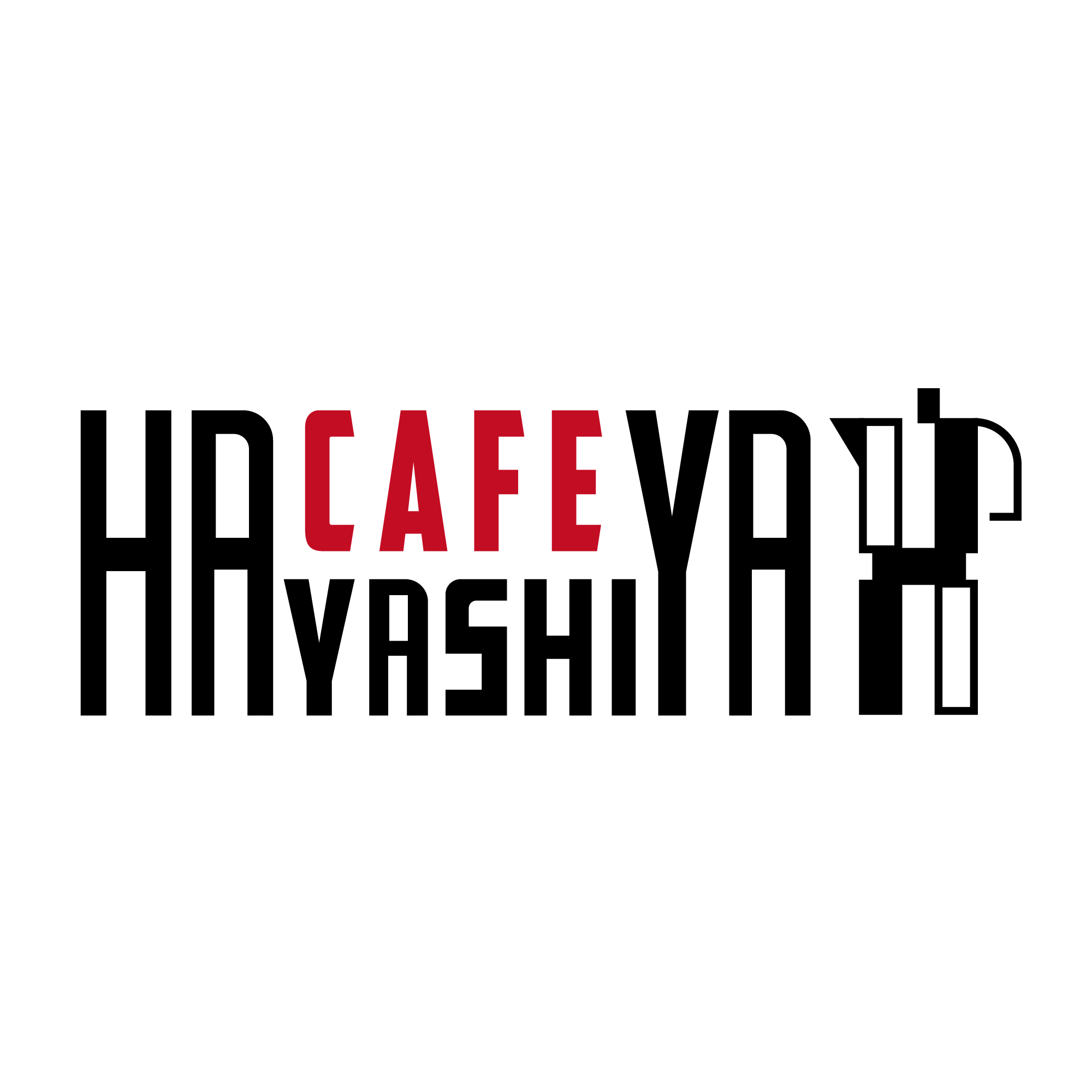cafe hayashiyaロゴ