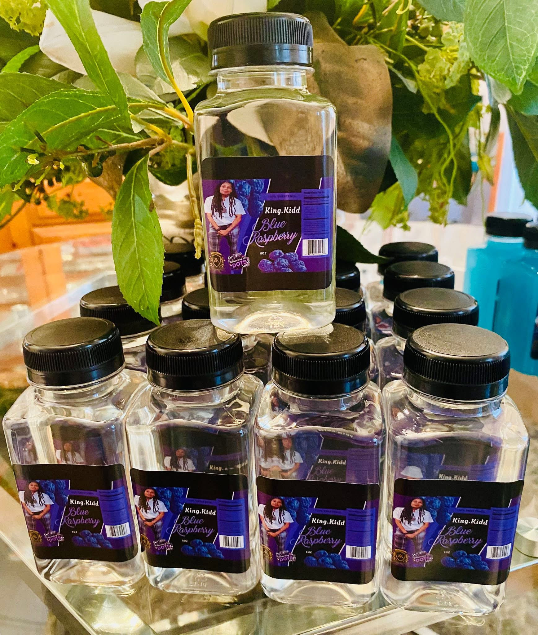 Blue Raspberry Flavored Water