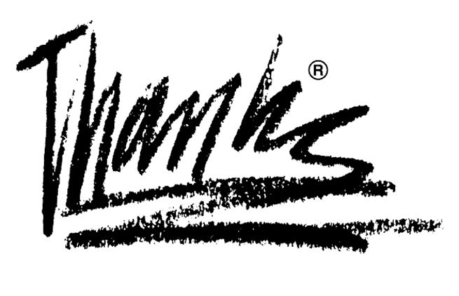 Thanks written in shape of the scribble