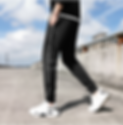 Korean Slim-Fit 9-Point Pants with Rivets