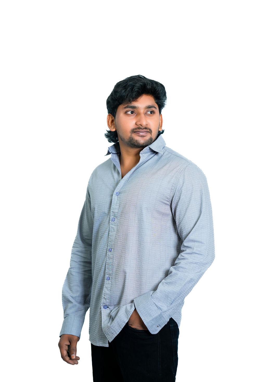Gray shirt for men