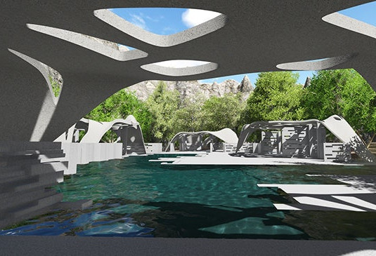 ARCHITECTURAL DIGEST : 3d Printed Estate