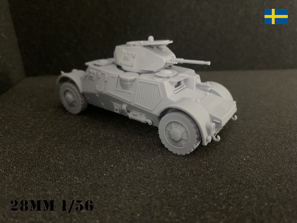 Miniature : Sweden  Landsverk Lynx Pansarbil m/39