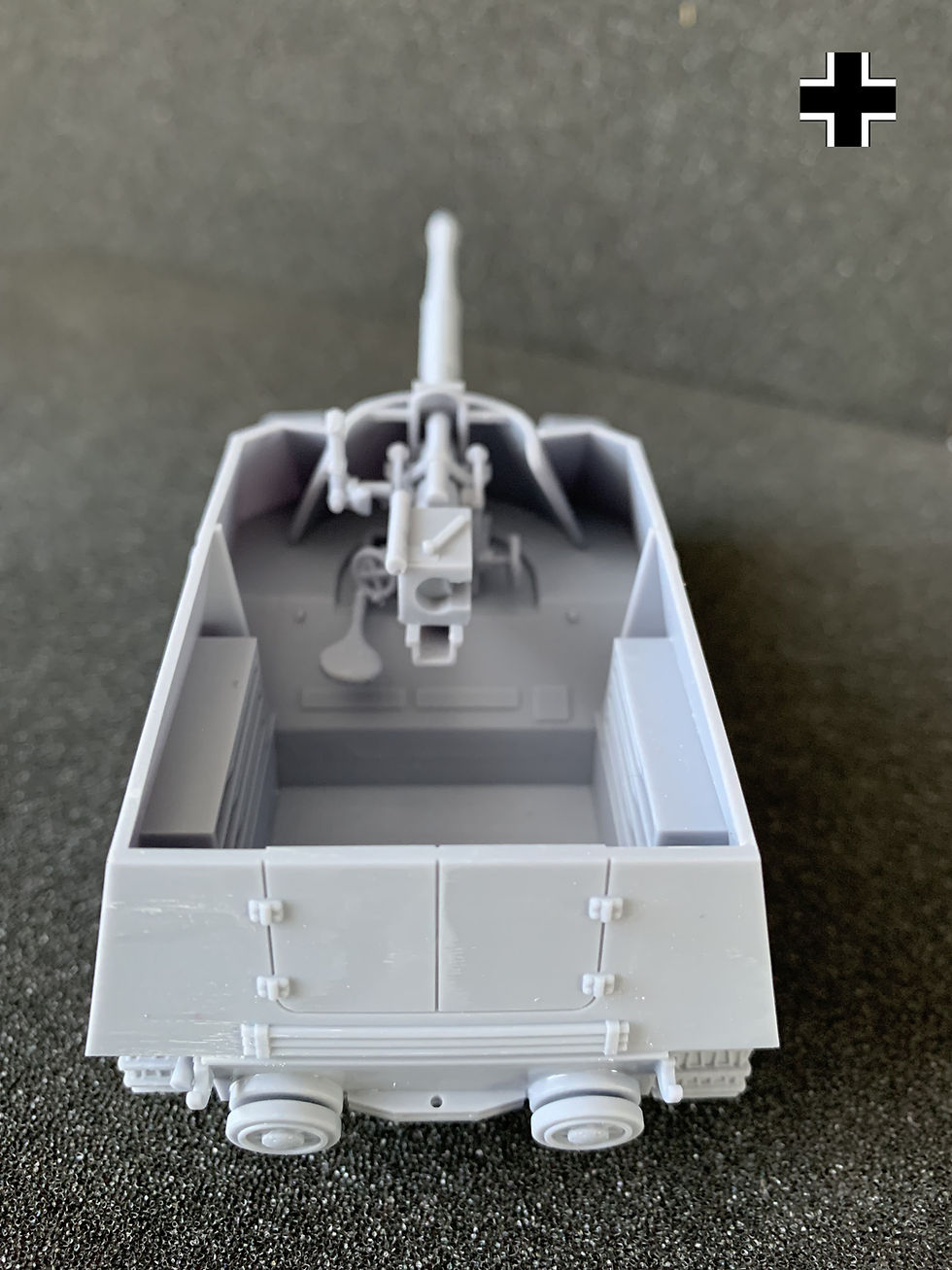 Miniature : German Tank SdKfz 164 Nashorn 8,8 cm PaK 43/1