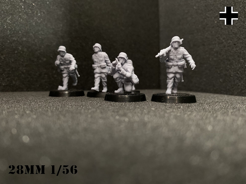 Miniature : German Medical Team  collection From Meuse to Volga