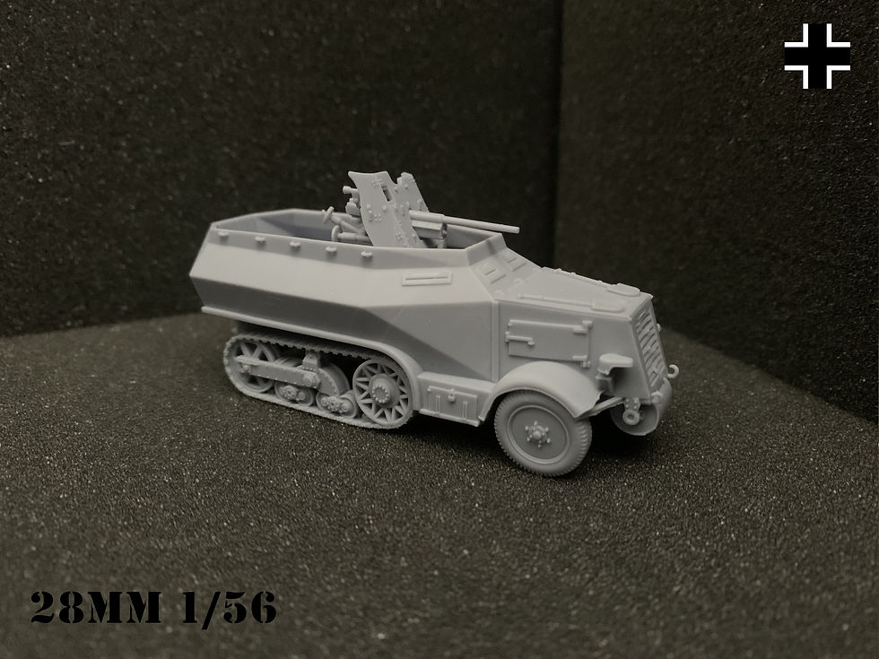 German Halftrack Unic U304(f) with PaK 36