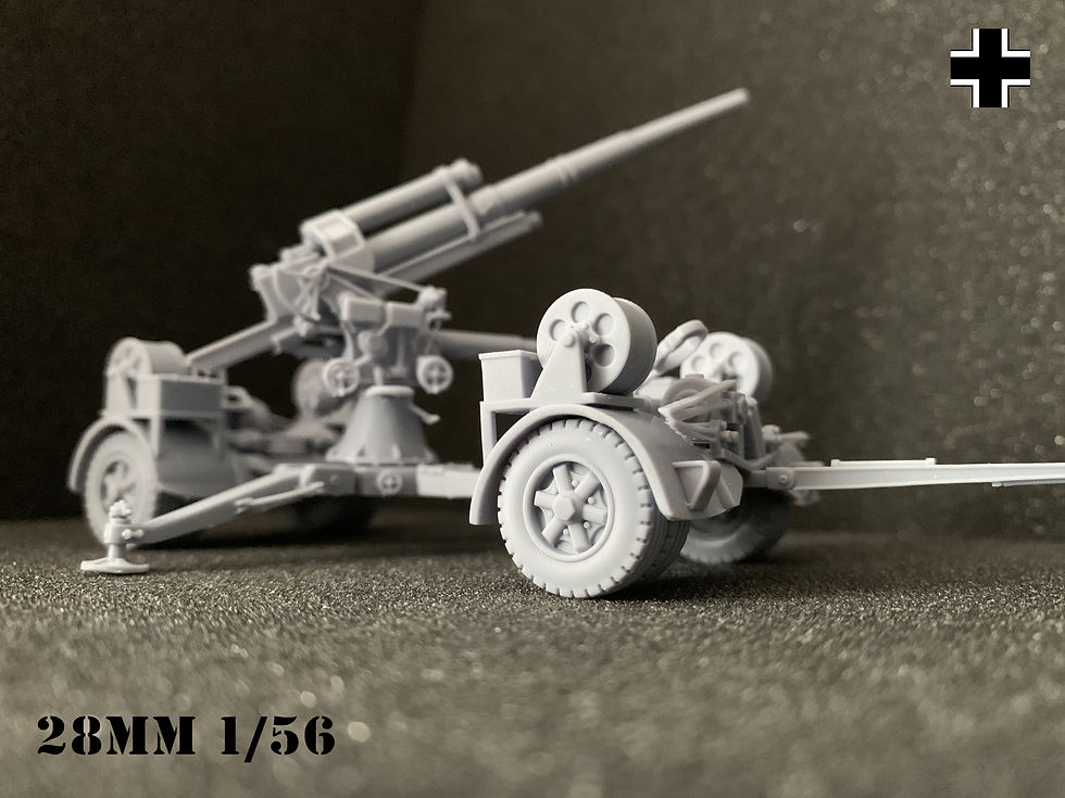Thumbnail: German Anti-Aircraft gun 88mm Flak 18 - on wheels