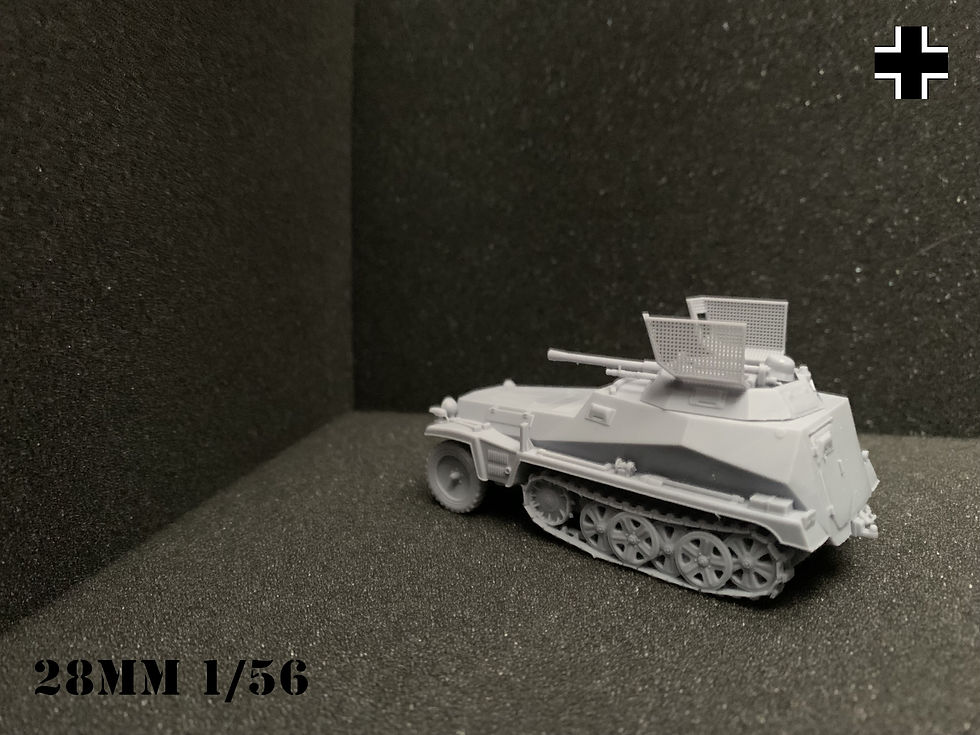 Miniature : German SdKfz 250/9 KwK 38 de 20 mm