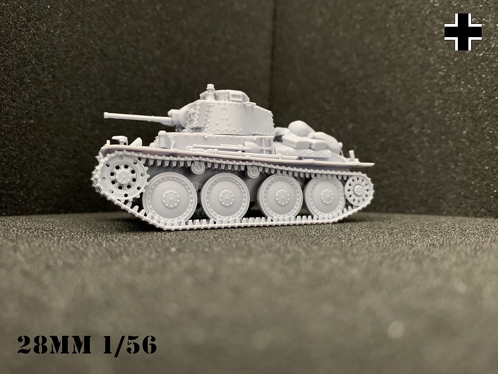 Miniature : German Panzer 38t ausf B