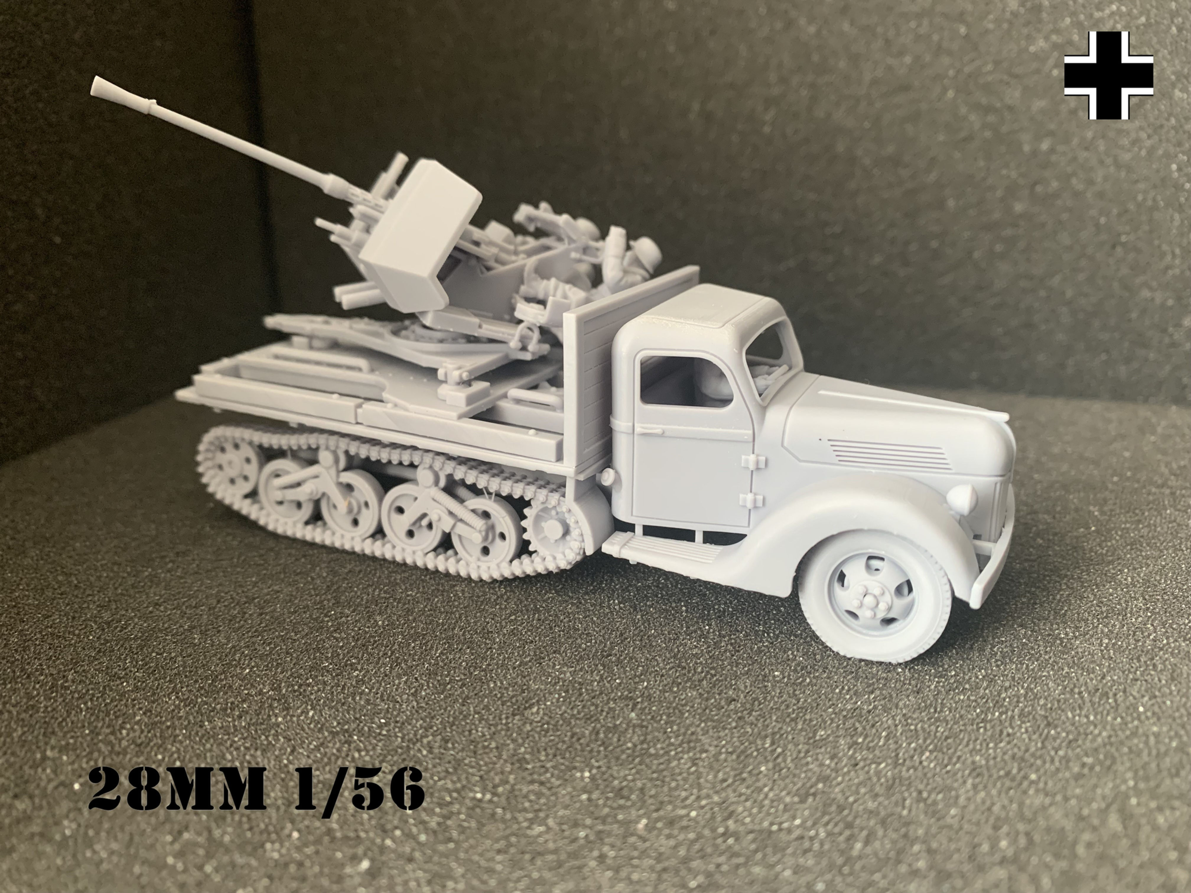 German Truck SdKfz 3b Maultier Ford Type V3000 S/SSM
