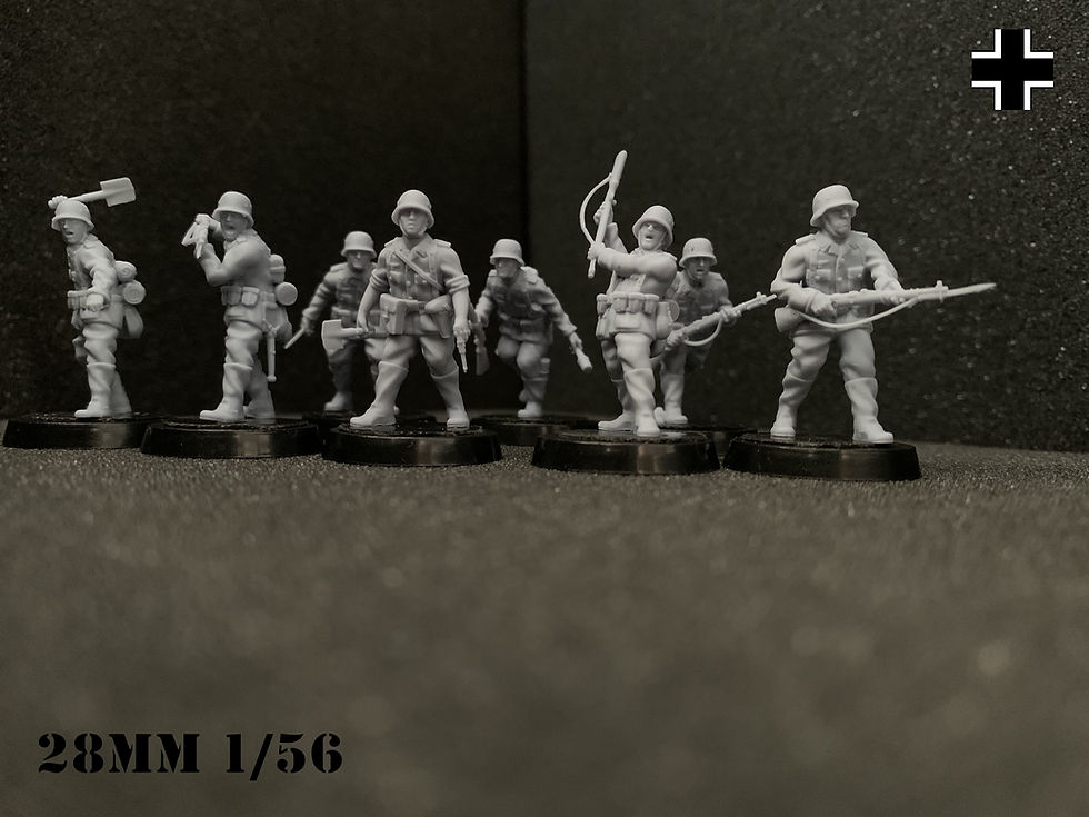 Miniature : German Close Combat Team  collection From Meuse to Volga
