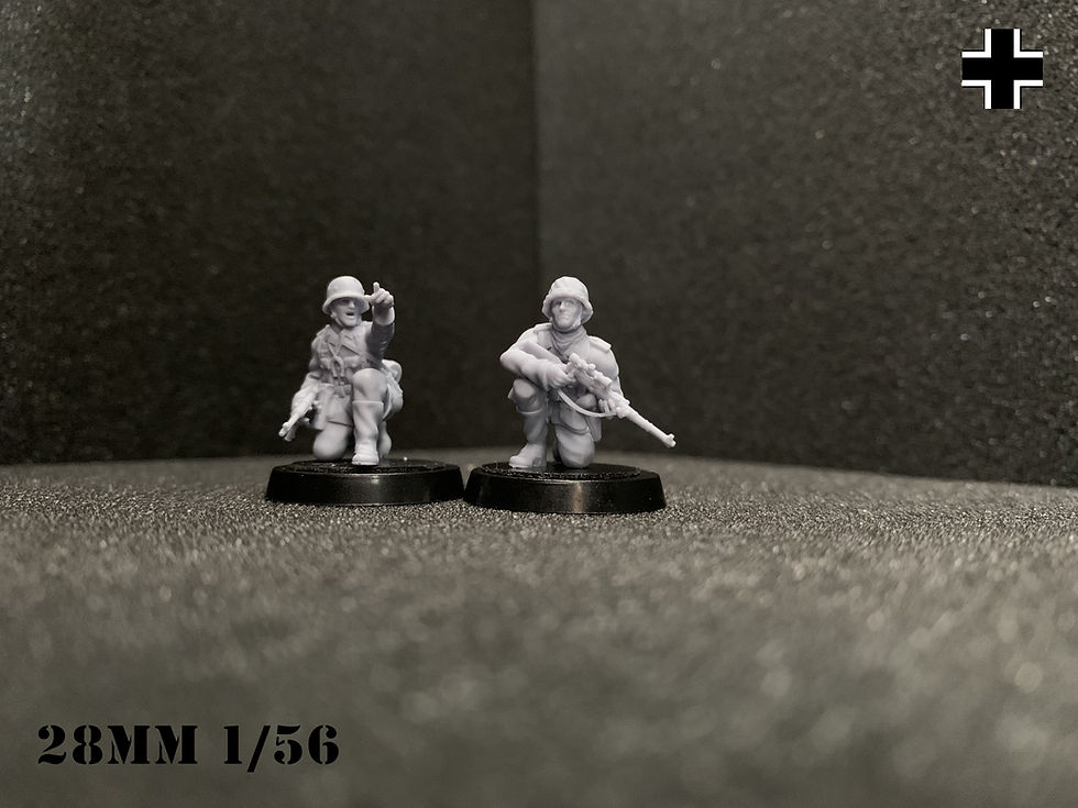 Miniature : German Sniper Team 2  collection From Meuse to Volga