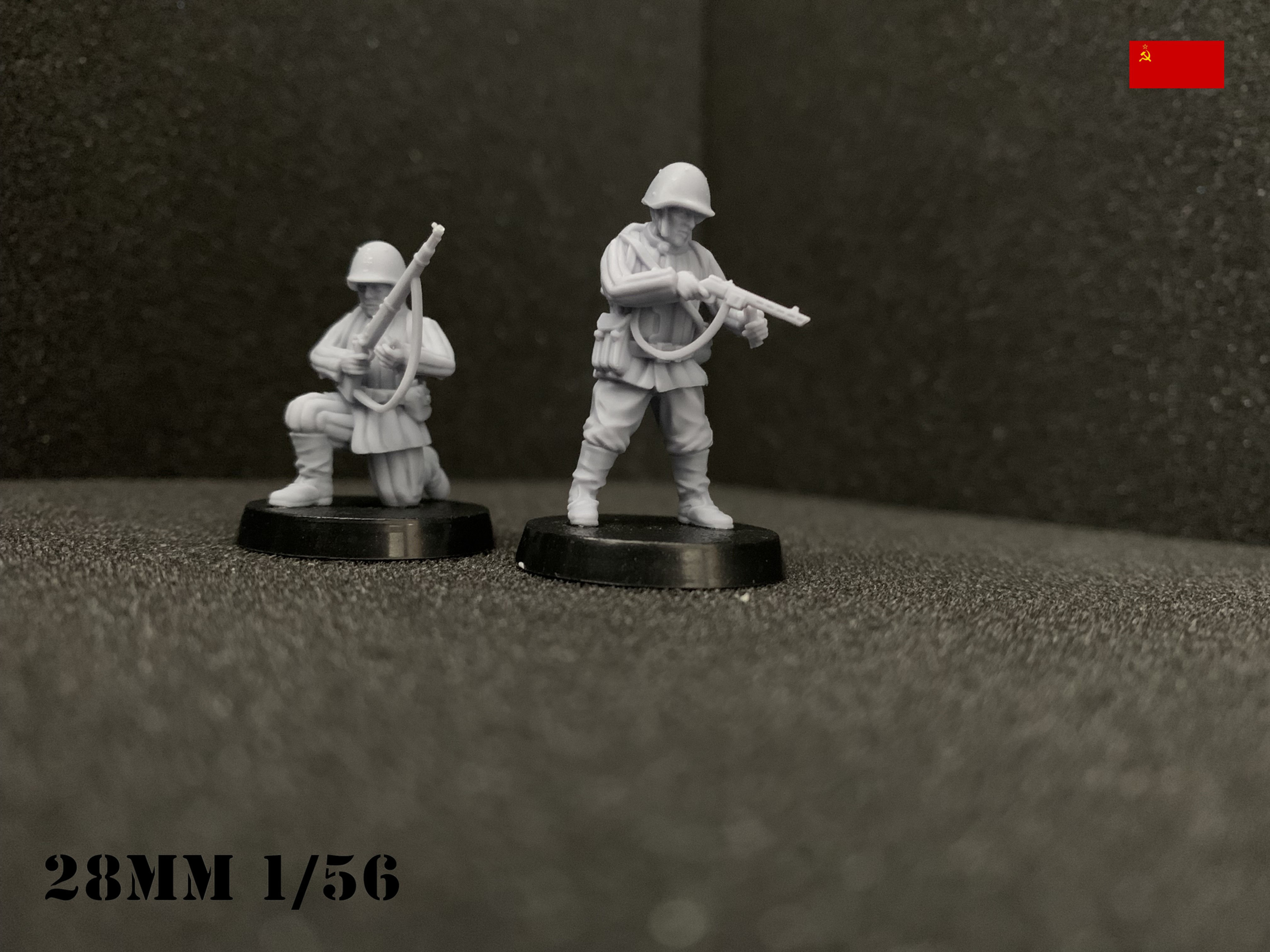 Soviet Army  Soldiers in realoading