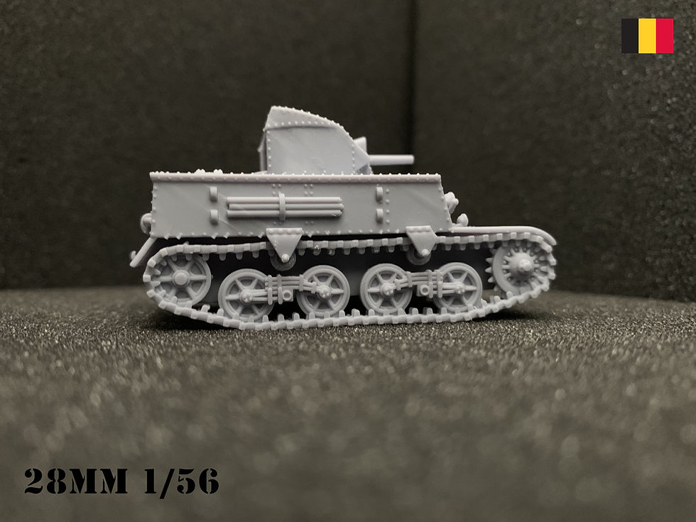 Thumbnail: Belgium Tank Hunter Vickers T13 B3 1940