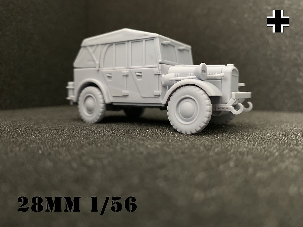 Miniature : German  Light Car Kfz 1