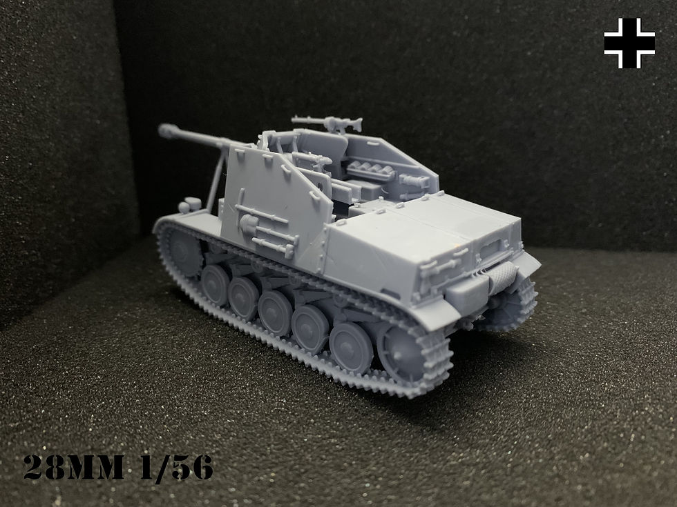 Miniature : German Marder II Ausf.F  Sd.kfz.131
