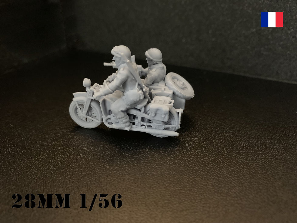 Thumbnail: French 1940 Regular Fusiliers LMG SideCar (GRDI-DLM)