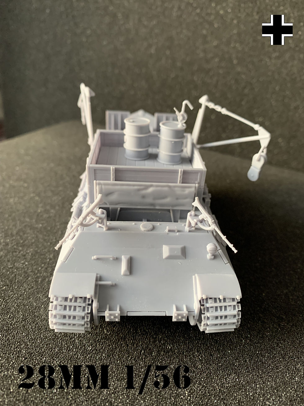 Miniature : German Tank Bergepanther Ausf A