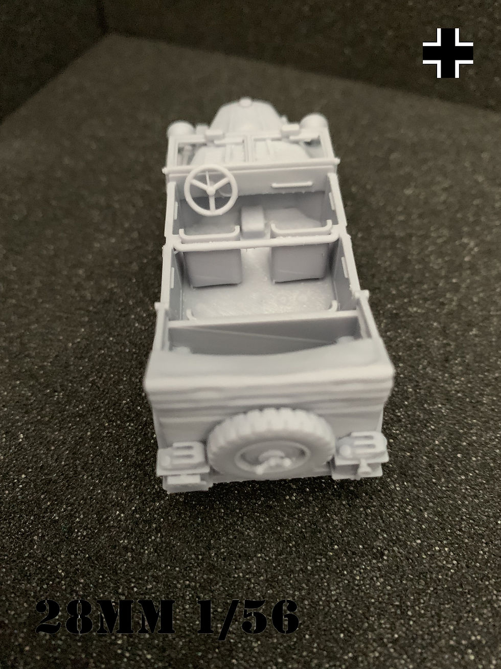 Miniature : German  Light Car Kfz 1