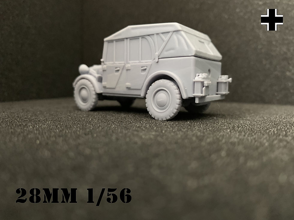 Miniature : German  Light Car Kfz 1