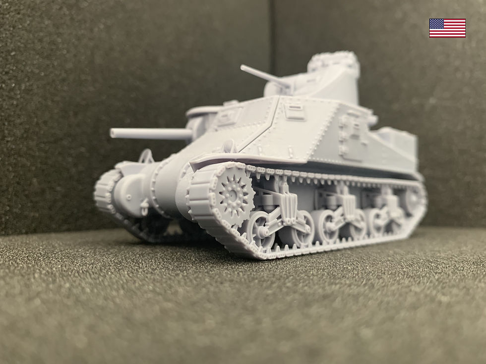 Miniature : US Tank M3 Lee canon M2 de 75 mm