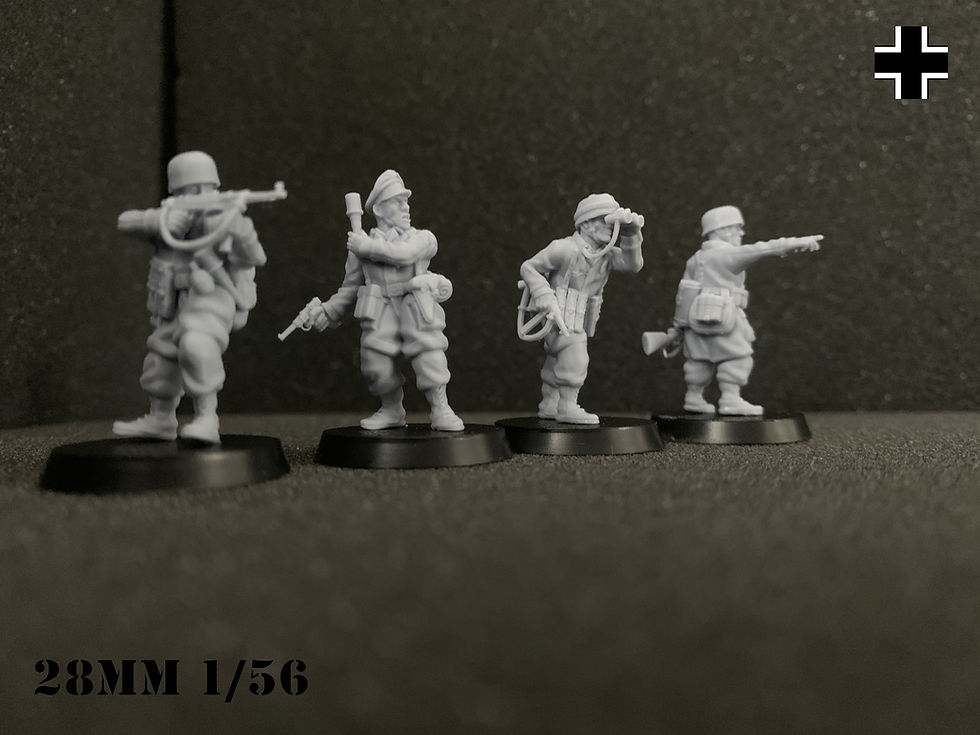 Miniature : German Fallschirmjäger Infantry Upgrade Pack