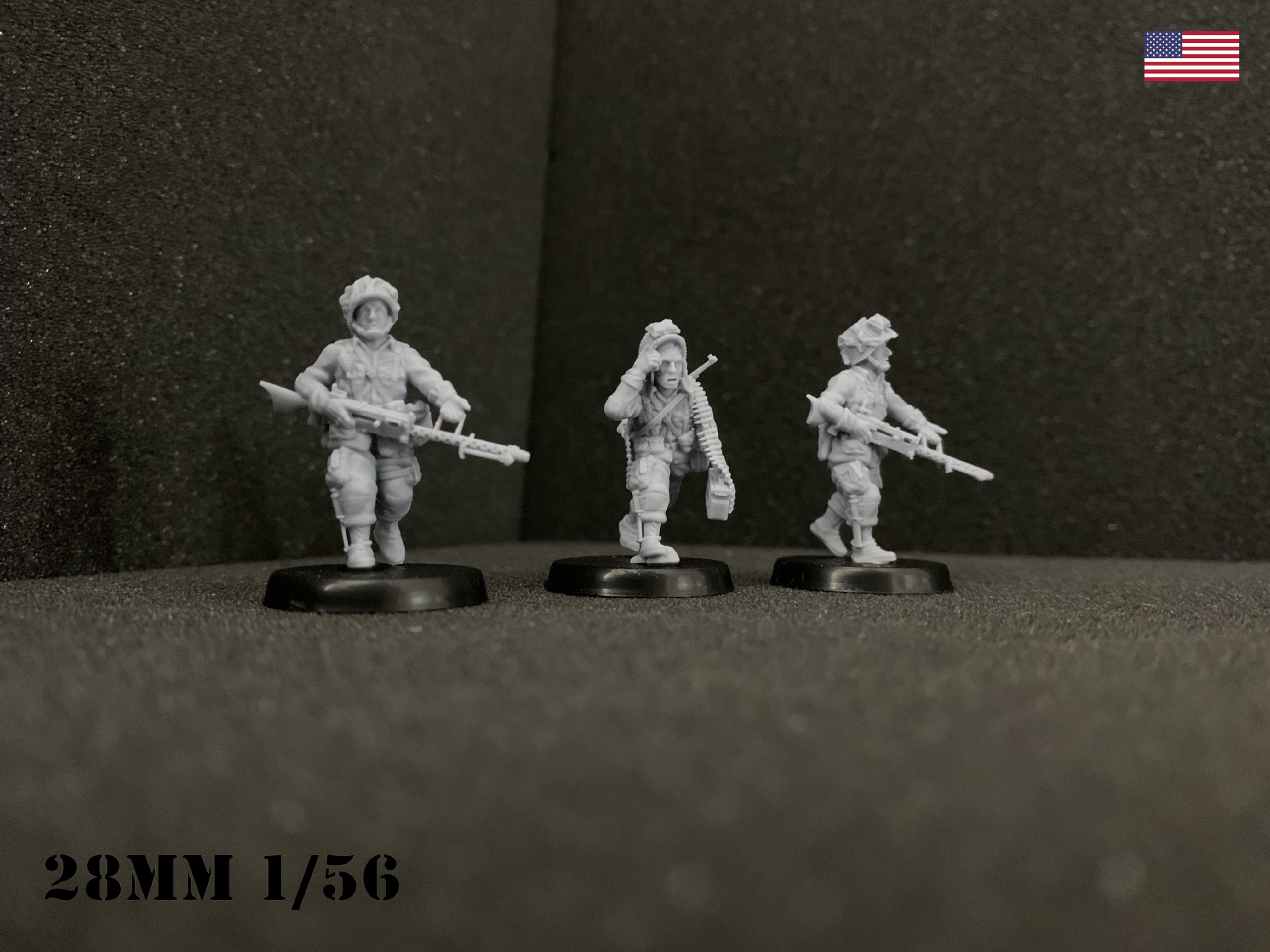 US Paratroopers LMG Team Upgrade Pack