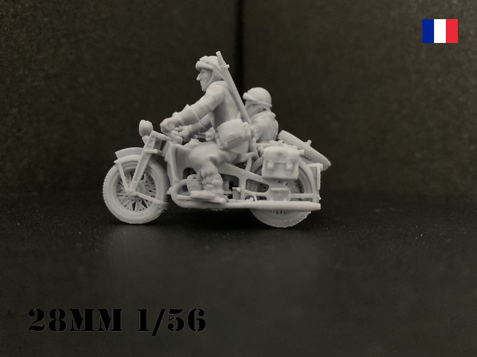 Thumbnail: French 1940 Regular Fusiliers LMG SideCar (GRDI-DLM)