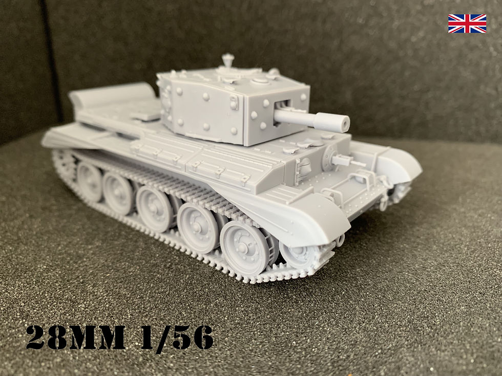 Miniature : British A27M Cromwell MK IV MK IV/CS Type DE option 75mm/95mm
