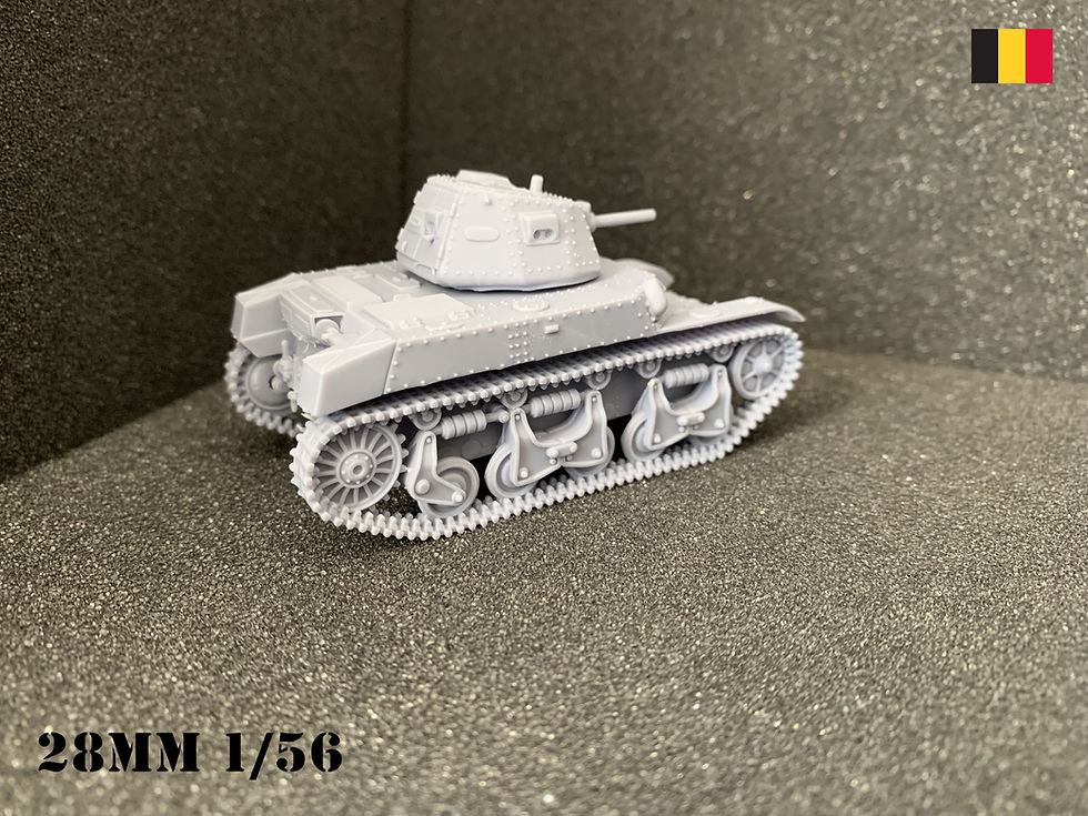 Miniature : Belgium Medium Tank ACG-1 (Renault AMC-35)