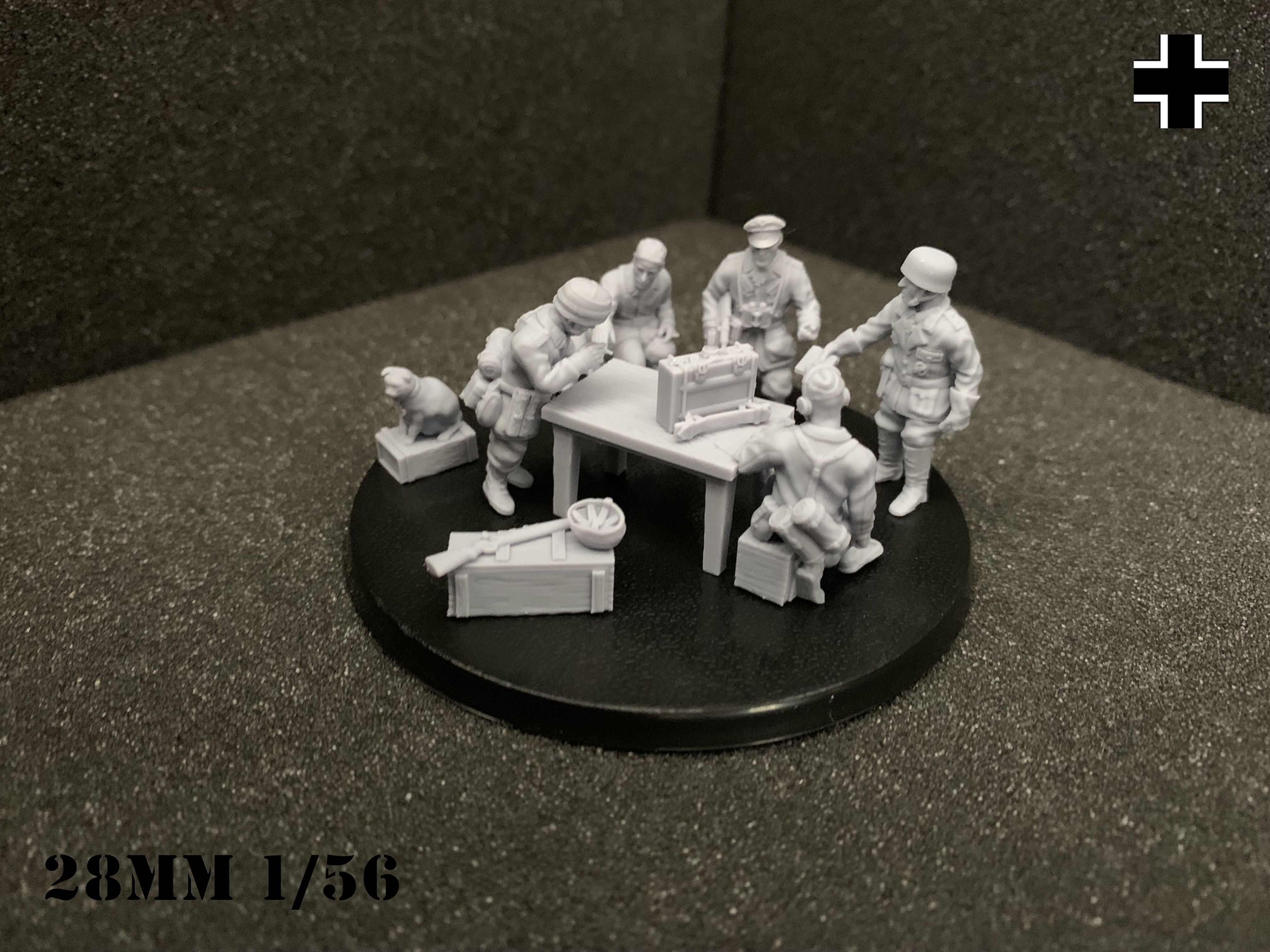 German Fallschirmjäger Colonel Von Der Heydte HQ