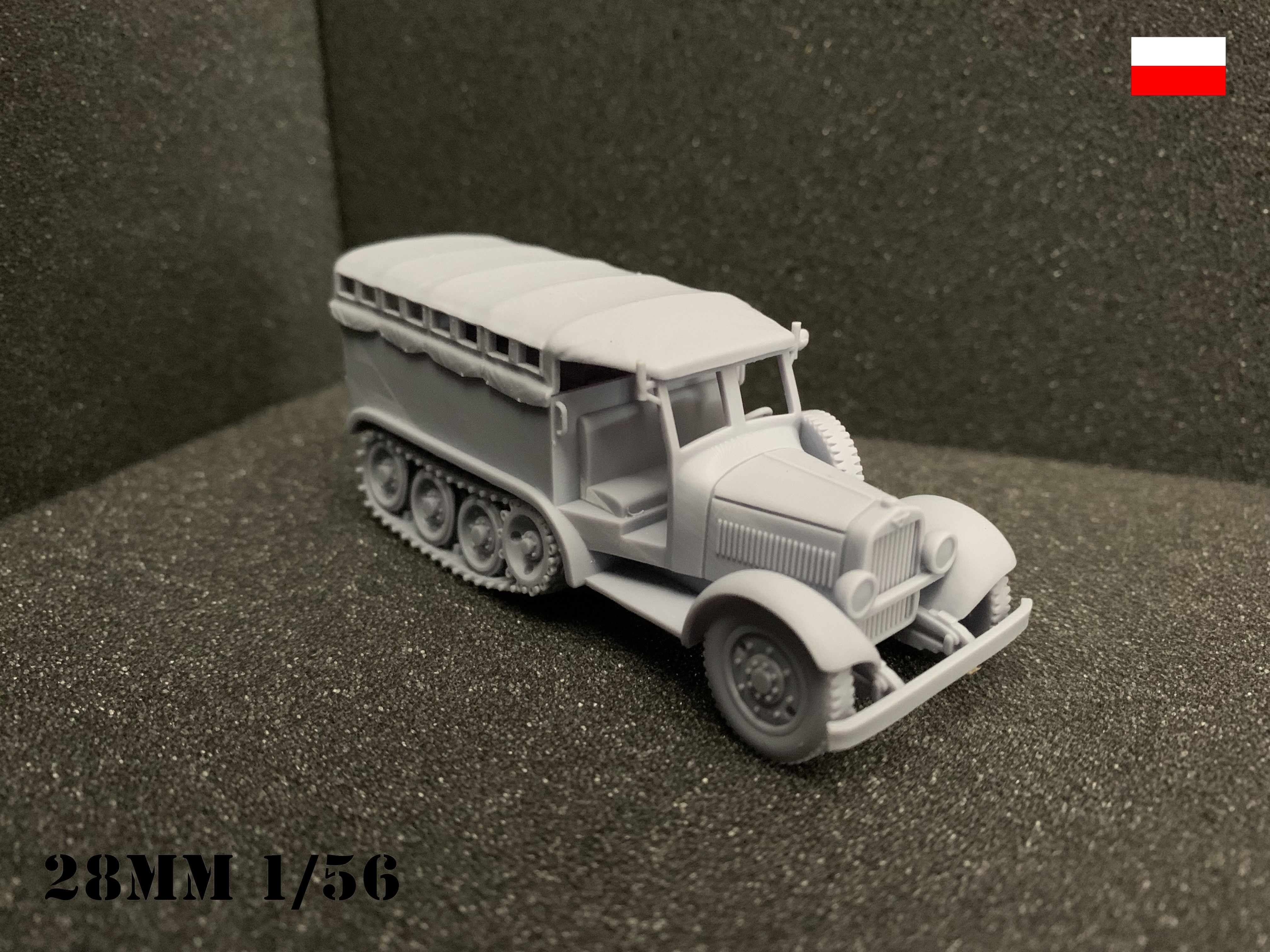 Poland Half-Track Supply Truck - wz.39 PZInż 222