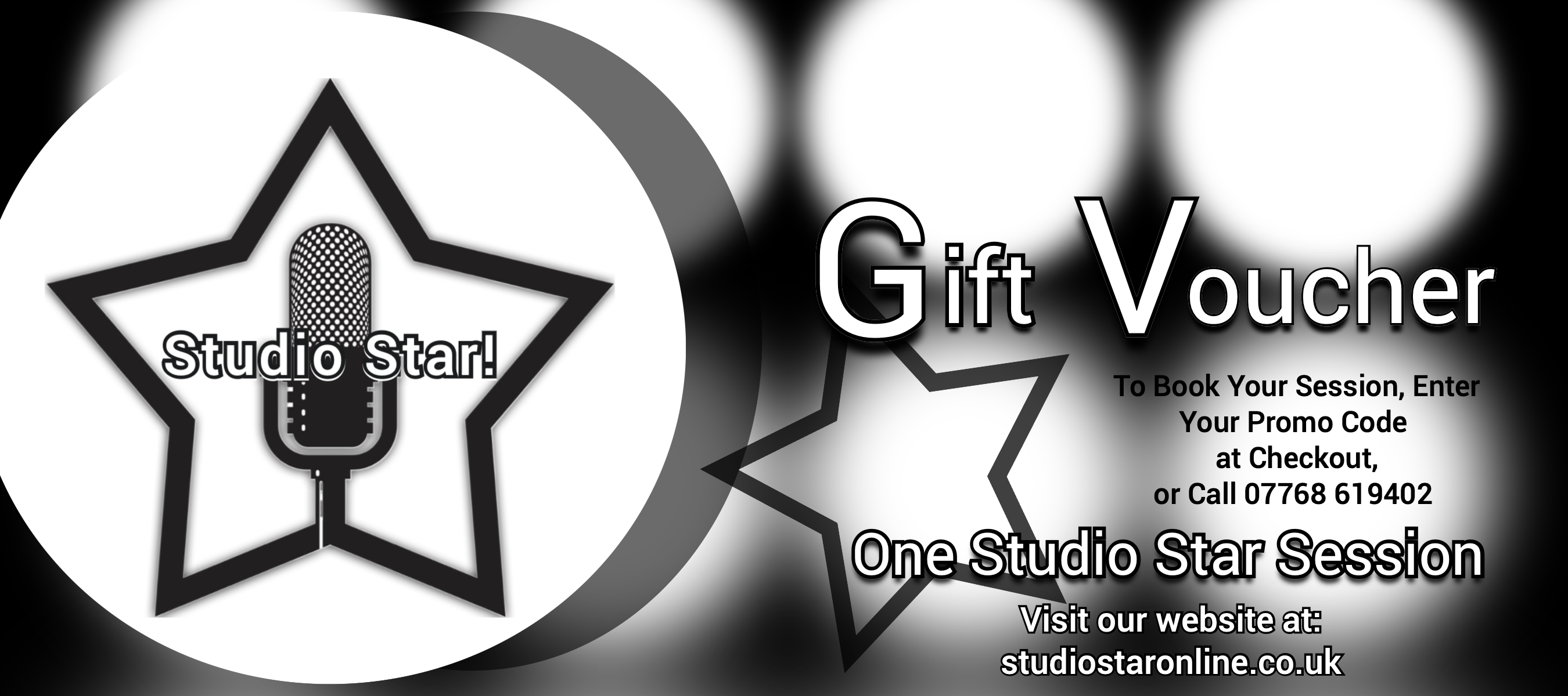 Studio Star Standard Gift Voucher
