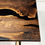 Thumbnail: Chestnut Epoxy River Table for Kitchen or Living Room